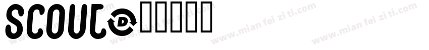 scout字体转换