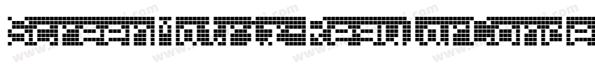 ScreenMatrix-RegularCondensed字体转换