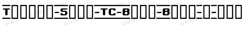 Taipei-Sans-TC-Beta-Bold-2字体转换