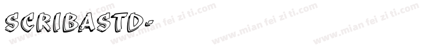 ScribaStd字体转换