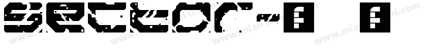 sector字体转换