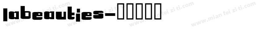 LaBeauties字体转换
