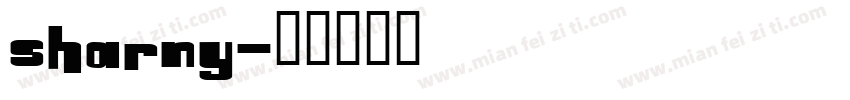 SHARNY字体转换