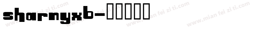 SHARNYXB字体转换
