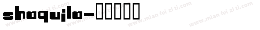 Shaquila字体转换