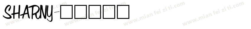 SHARNY字体转换
