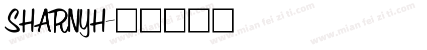 SHARNYH字体转换