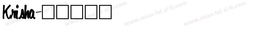 Krisha字体转换