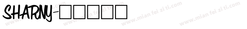 SHARNY字体转换