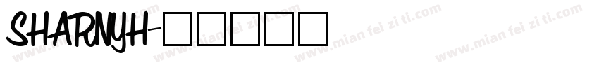 SHARNYH字体转换