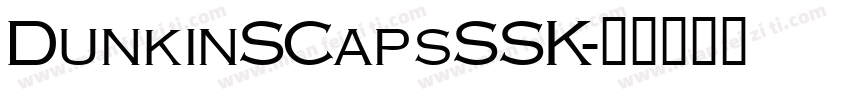 DunkinSCapsSSK字体转换