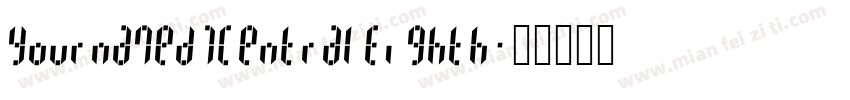 YournameD7CentralEighth字体转换