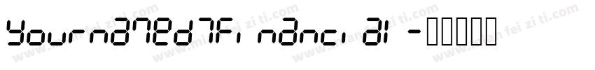 YournameD7Financial字体转换