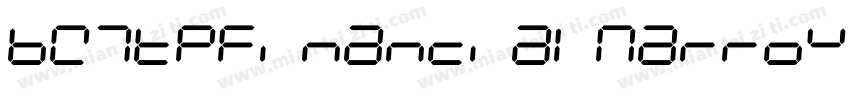 BW7tpFinancialNarrow-中字体转换