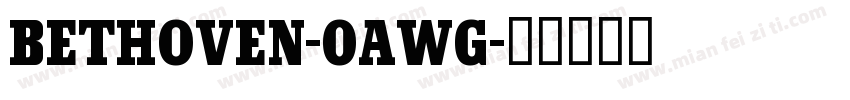 Bethoven-0AwG字体转换