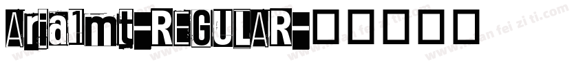 Aria1mt-REGULAR字体转换