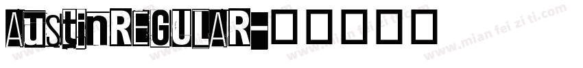 AustinREGULAR字体转换