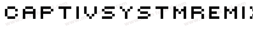 Captivsystmremix-JRO7字体转换