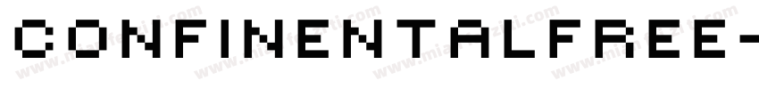 Confinentalfree-vmvG7字体转换