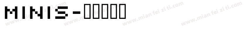 minis字体转换