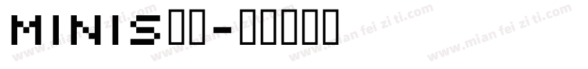minis修符字体转换