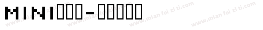 mini小辣条字体转换