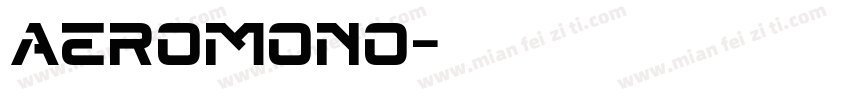 Aeromono字体转换