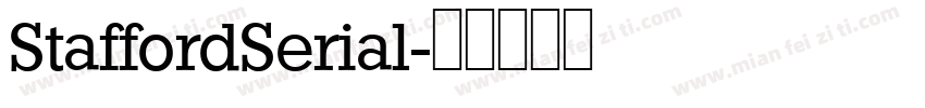 StaffordSerial字体转换