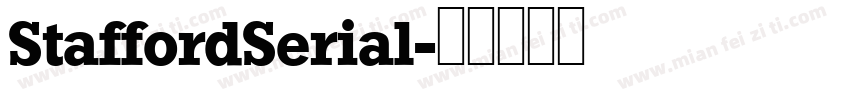 StaffordSerial字体转换