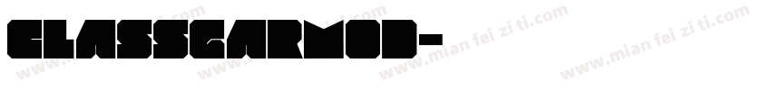 classgarmod字体转换