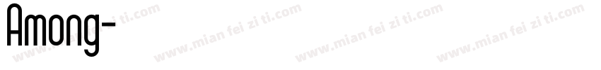 Among字体转换