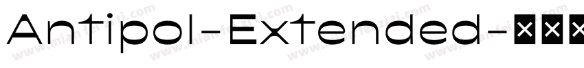 Antipol-Extended字体转换