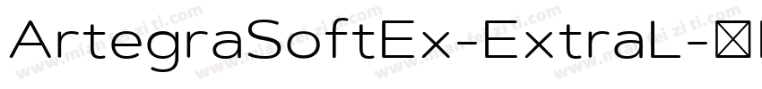 ArtegraSoftEx-ExtraL字体转换