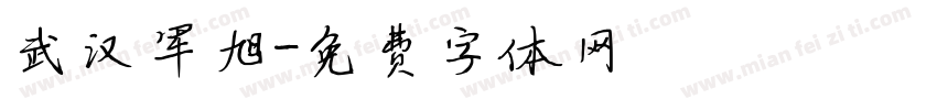 武汉军旭字体转换