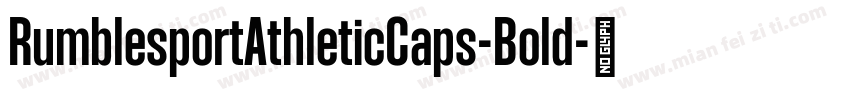 RumblesportAthleticCaps-Bold字体转换