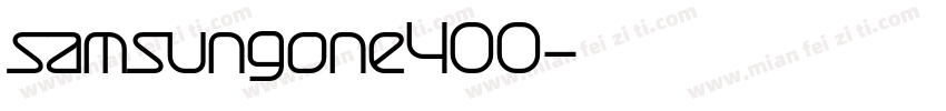 samsungone400字体转换