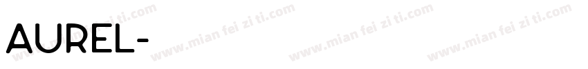 aurel字体转换
