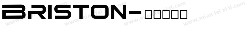 Briston字体转换