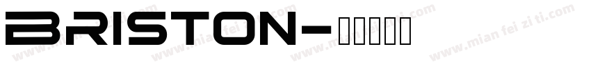 Briston字体转换