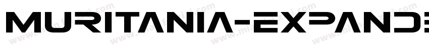 Muritania-Expanded字体转换