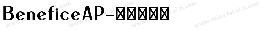 BeneficeAP字体转换