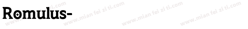 Romulus字体转换