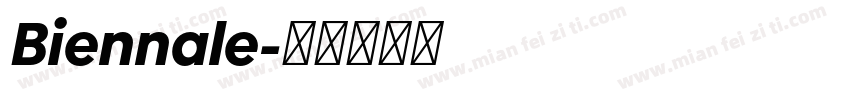 Biennale字体转换