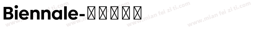 Biennale字体转换