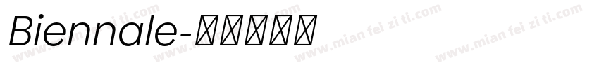 Biennale字体转换