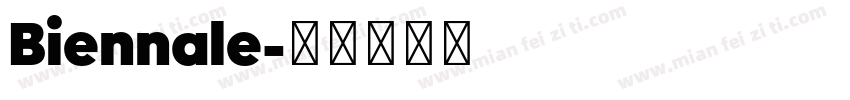 Biennale字体转换