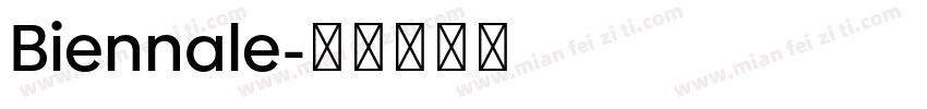 Biennale字体转换