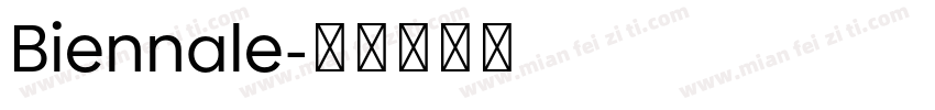 Biennale字体转换