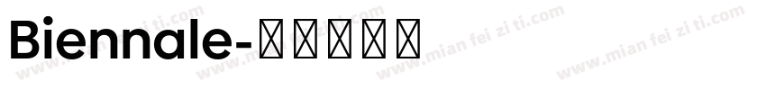 Biennale字体转换