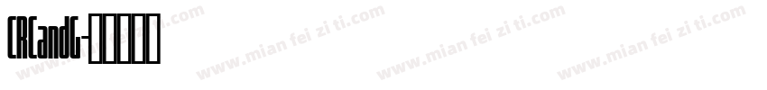 CRCandG字体转换
